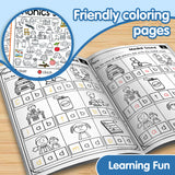 Phonics Search Workbook: Beginning Digraph + Trace and Match Early Reading Workbook + Alphabet and Vocabulary Early Learning Wor: 3-Book Set bundle detail image, image 4, bundle ISBN 9798904660178