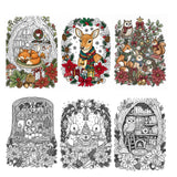 Warm Winter Forest Christmas Adult Coloring Book, Volume 12 physical printed book product image 5, ISBN 9798904667511