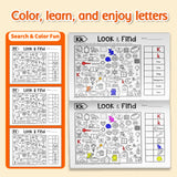 Look and Find: Colors and Shapes + Look and Find: Objects and Everyday Themes + Look and Find: Alphabet Letter Search: 3-Book Set bundle detail image, image 4, bundle ISBN 9798904660246