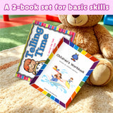 Hidden Graph Thinking Workbook for Kids + Telling Time Practice Book for Kids: 2-Book Set bundle detail image, image 2, bundle ISBN 9798900669601