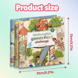 Kids Mathematics Games Book + Mathematics Fun Challenge Book + Mathematics Adventure Games for Kids: 3-Book Set bundle detail image, image 4, bundle ISBN 9798904660536