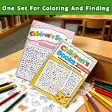 Find and Color: Picture Search and Number + Find and Color: Shape Search: 2-Book Set bundle detail image, image 2, bundle ISBN 9798900669502