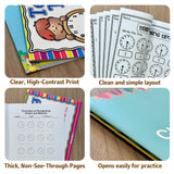 Clocks and Watches Recognition Workbook Fo + Telling Time Practice Book for Kids: 2-Book Set bundle detail image, image 5, bundle ISBN 9798900668475