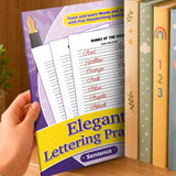 Elegant Lettering Practice: Fruit Names an + ABC Play and Learn Activity Workbook: 2-Book Set bundle detail image, image 5, bundle ISBN 9798900669748