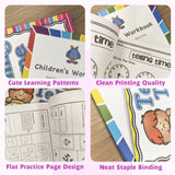 Hidden Graph Thinking Workbook for Kids + Telling Time Practice Book for Kids: 2-Book Set bundle detail image, image 3, bundle ISBN 9798900669601