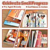 The Girl Who Never Makes Mistakes Growth M + the Boy Who Made a Million Mistakes Growth + Everyone Makes Mistakes Confidence Picture: 3-Book bundle detail image, image 5, bundle ISBN 9798900665900