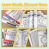 Telling Time Practice Book for Kids + Reading Comprehension Practice Book: Simpl + Story Sequencing and Reading Comprehension: 3-Book Set bundle detail image, image 4, bundle ISBN 9798900667744