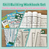 Picture Word Tracing Workbook Basic Writin + Simple Sentences CVC Word Family Workbook + Roll and Read Sentence Fluency Workbook: 3-Book Set bundle detail image, image 4, bundle ISBN 9798900669496
