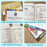 Fractions Practice Workbook for Kids + Daily Math Practice Workbook: Number Words: 2-Book Set bundle detail image, image 3, bundle ISBN 9798900669816