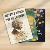 Buffett's Wisdom for My Daughter Life Less + the Million Pound Bank Note Classic 3-book + the Moon and Sixpence Classic 3-Book Set bundle detail image, image 6, bundle ISBN 9798900663913
