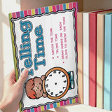 Hidden Graph Thinking Workbook for Kids + Telling Time Practice Book for Kids: 2-Book Set bundle detail image, image 4, bundle ISBN 9798900669601