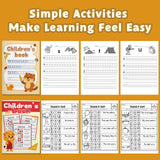 Alphabet Handwriting Workbook: Lowercase L + Sound It Out Phonics Workbook: 2-Book Set bundle detail image, image 6, bundle ISBN 9798900669472