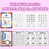Hidden Graph Thinking Workbook for Kids + Telling Time Practice Book for Kids: 2-Book Set bundle detail image, image 6, bundle ISBN 9798900669601