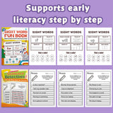Sight Words Workbook: Read, Color, Trace, + Sentence Detectives Nouns Workbook: 2-Book Set bundle detail image, image 6, bundle ISBN 9798900669595