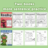 Sight Word Poetry Pages Workbook for Kids + Four Seasons Reading Comprehension Workboo: 2-Book Set bundle detail image, image 6, bundle ISBN 9798900669649