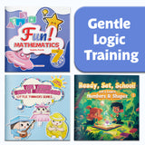 Little Thinkers: the Three Shape Neighbors + Ready, Set, School: Numbers and Shapes + Fun!mathematics 8-book Math Activity Set F: 3-Book Set bundle detail image, image 6, bundle ISBN 9798904661625