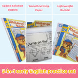 CVC Reading Sentences Workbook + Alphabet Early Learning Workbook + Alphabet and Vocabulary Early Learning Wor: 3-Book Set bundle detail image, image 7, bundle ISBN 9798900668826