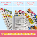 Roll and Read Sentence Fluency Workbook + CVC Sentence Reading and Writing Workbook + Sight Word Phonics Sound It Out Workbook: 3-Book Set bundle detail image, image 7, bundle ISBN 9798900668765