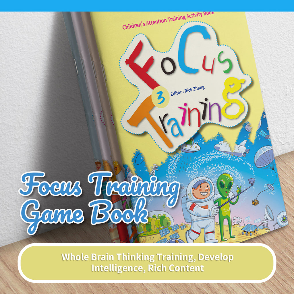 Children's Attention Training 4-Book Activity Set physical printed book product image 5, ISBN 9798895050743