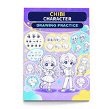 Chibi Character Sketching and Drawing Practice Workbook physical printed book product image 2, ISBN 9798904668099