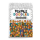 Fun Character Doodle Line Art Coloring Book physical printed book product image 4, ISBN 9798904669386