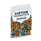 Cartoon Characters Line Art Coloring Book physical printed book product image 5, ISBN 9798904669324
