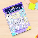 Chibi Character Sketching and Drawing Practice Workbook physical printed book product image 4, ISBN 9798904668099