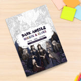 Dark Angel, Queen and Elf Line Art Coloring Book physical printed book product image 6, ISBN 9798904669263
