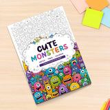 Cute Little Monsters Line Art Coloring Book physical printed book product image 6, ISBN 9798904669317