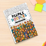 Fun Character Doodle Line Art Coloring Book physical printed book product image 6, ISBN 9798904669386