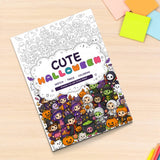 Chibi Halloween Line Art Coloring Book physical printed book product image 6, ISBN 9798904669393