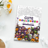 Chibi Halloween Line Art Coloring Book physical printed book product image 7, ISBN 9798904669393