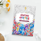 Expressive Phrase Theme Line Art Coloring Book physical printed book product image 7, ISBN 9798904669300