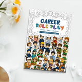 Role-Play Careers Line Art Coloring Book physical printed book product image 7, ISBN 9798904669348
