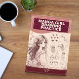 Beautiful Girl Character Features and Figure Drawing Practice Workbook physical printed book product image 6, ISBN 9798904668105