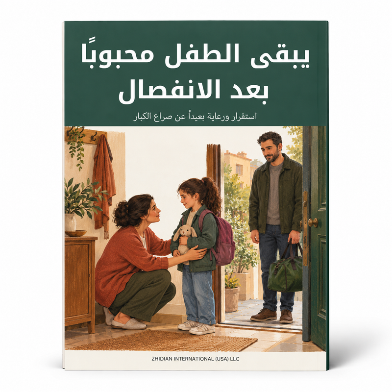 يبقى الطفل محبوباً بعد الانفصال — صورة تعريفية بالكتاب 1