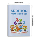 Printed elementary math workbook set for number skills and problem-solving