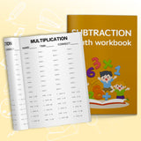 Four Operations Workbook Set for Kids product image 6 showing printed book details for screen-free reading and learning