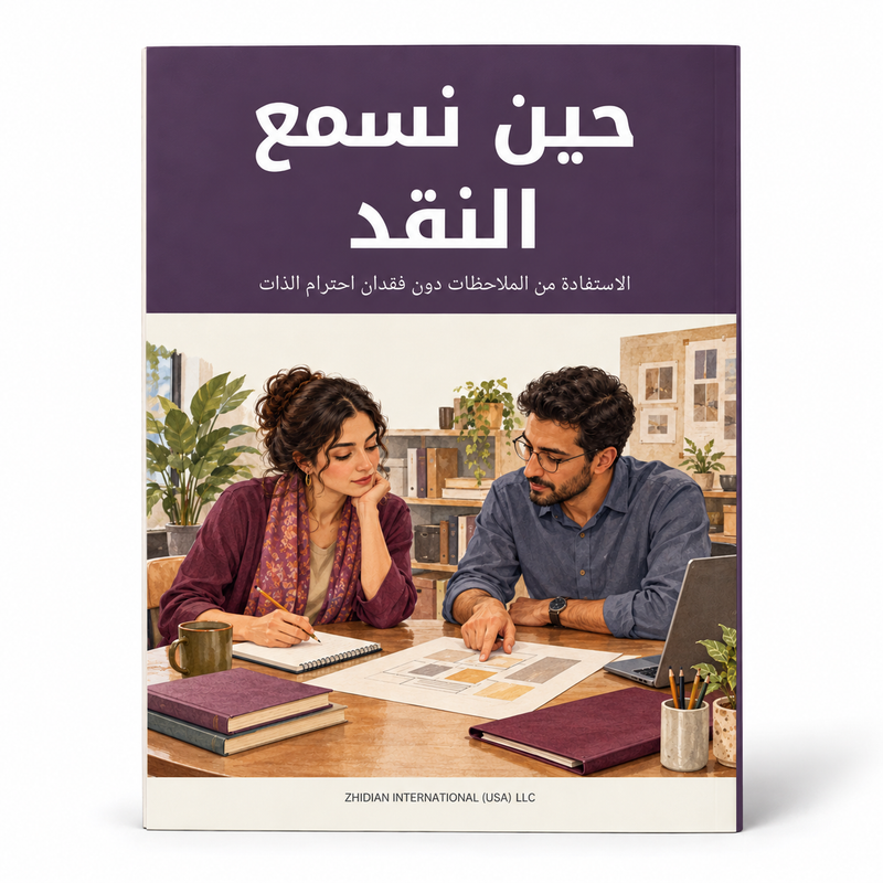 حين نسمع النقد — صورة تعريفية بالكتاب 1