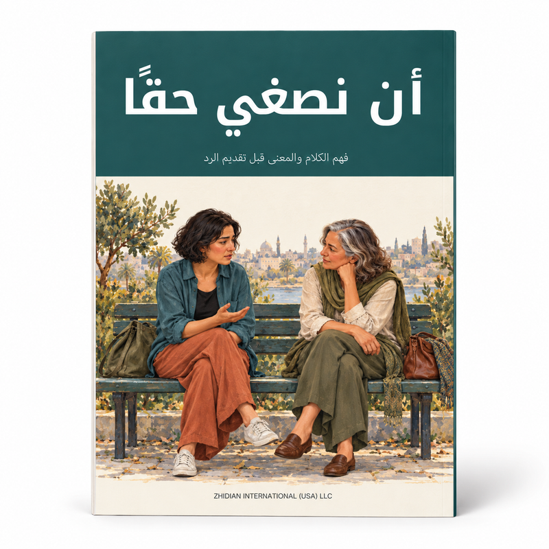 أن نصغي حقاً — صورة تعريفية بالكتاب 1