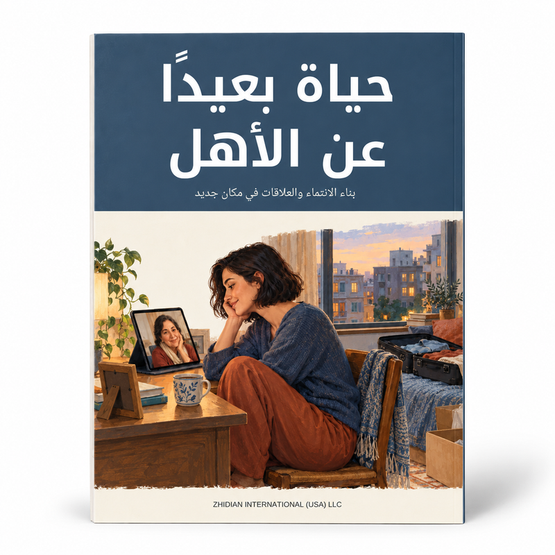 حياة بعيداً عن الأهل — صورة تعريفية بالكتاب 1
