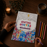 Expressive Phrase Theme Line Art Coloring Book physical printed book product image 3, ISBN 9798904669300