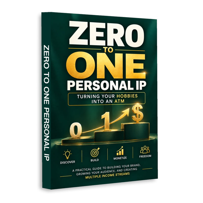 Zero to One Personal IP - front cover