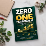 Zero to One Personal IP - paperback on a desk