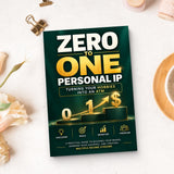 Zero to One Personal IP - paperback beside writing materials