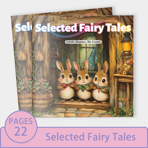 Selected Fairy Tales Little Bunny Be Good Picture Book cover