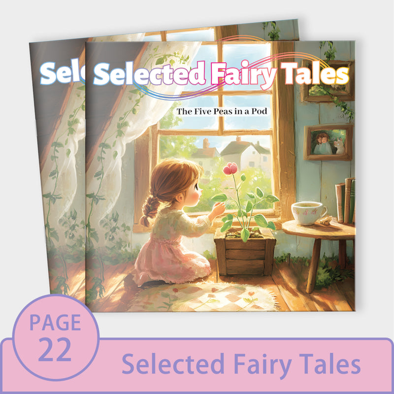 Selected Fairy Tales The Five Peas in a Pod Picture Book cover