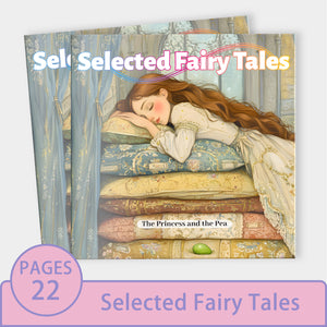 Selected Fairy Tales The Princess and the Pea Picture Book cover