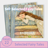 Selected Fairy Tales The Princess and the Pea Picture Book cover