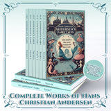 Classic Hans Christian Andersen Fairy Tales 8-Book Set Inspiring Children's Imaginative Reading Journey